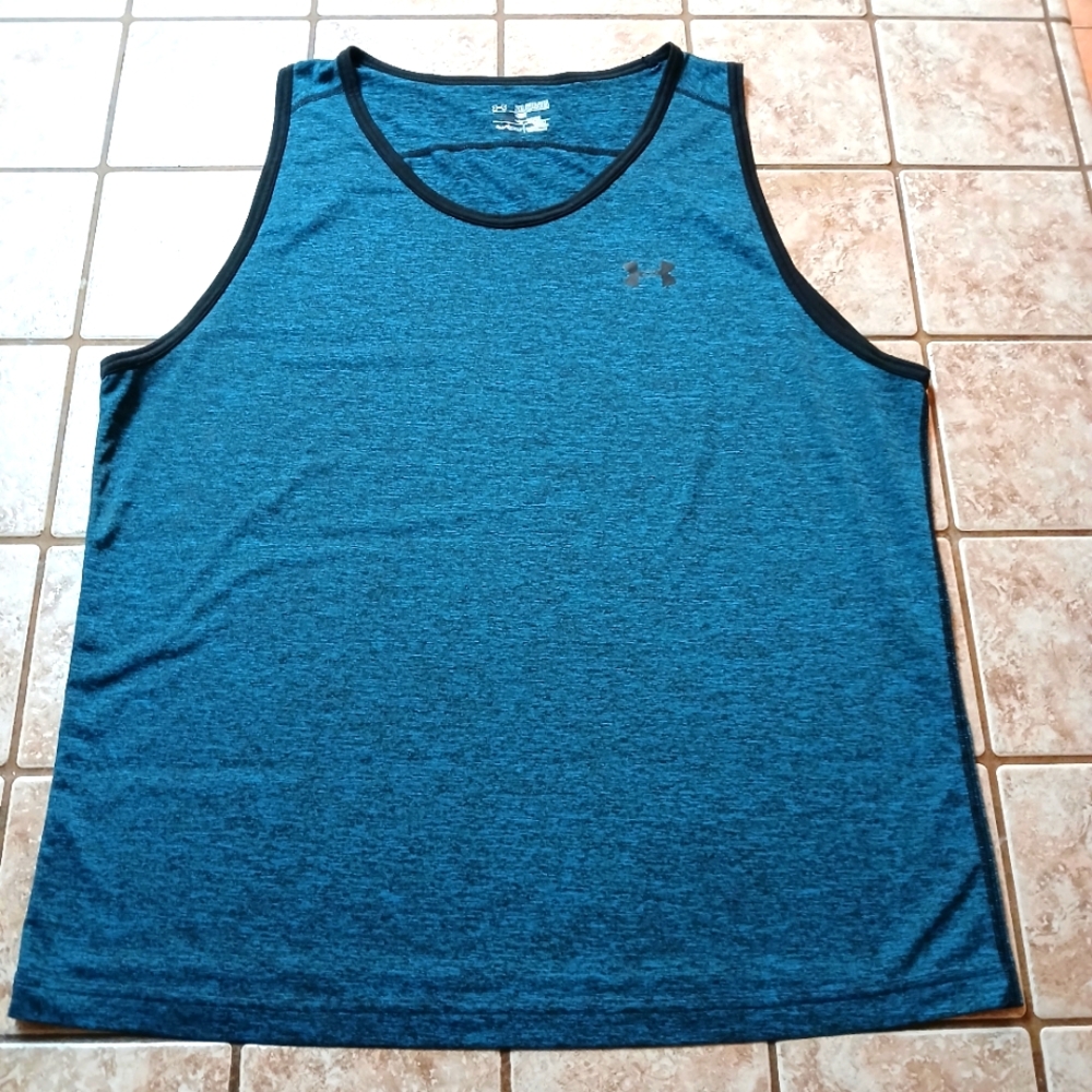 #0284 Mens Under Armor Tank Top Size 2XL